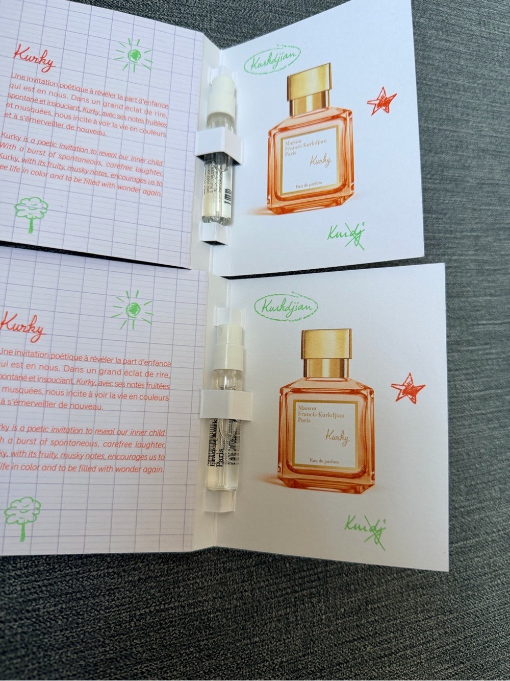 Maison Francis Kurkdjian Paris Kurky 2ml Samples - Picture 2 of 3